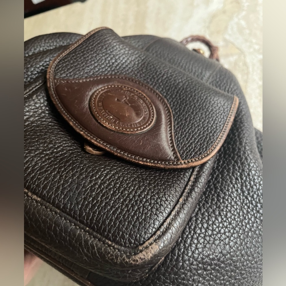 Dooney & Bourke Brown Bag Gold Hardware - Picture 10 of 15